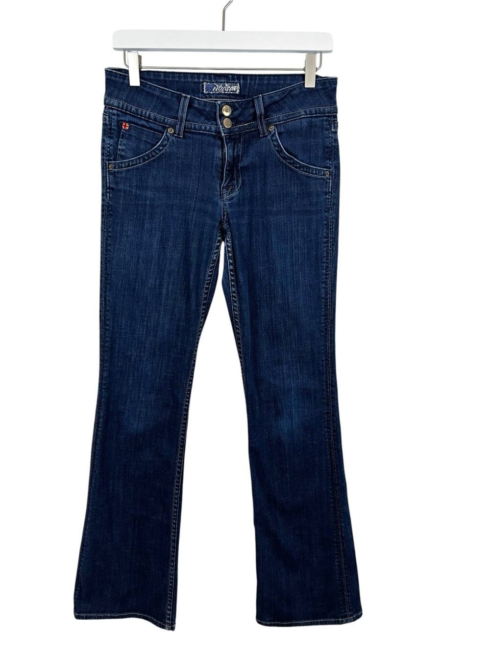 Hudson Low Rise BootcutJeans Size 28 Dark Wash Y2K